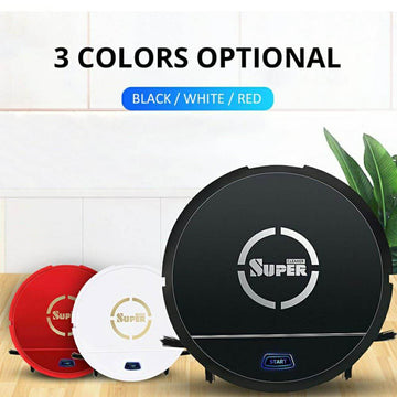 Ultimate Multi-Function Sweeping Robot Cleaner With Super Storng Suction, One-Key Operation, Bass Cleaning, 360 Rotation - Al-Raheem Imports