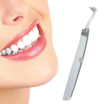 Sonic Dental Scaler Electric Polishing Teeth Whitening Tool with LED Light, Ultrasonic Plaque & Tartar Removal, Safe for Crowns and Implants - Al-Raheem Imports
