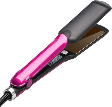 2 in 1 Electric Hair Straightener and Curling Iron Professional Ceramic Styling Tool with Temperature Control
