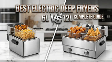 Best electric fryer for home use in Pakistan — 6L compact single basket deep fryer