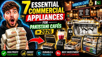 7 Essential Commercial Appliances for Pakistani Cafés in 2026