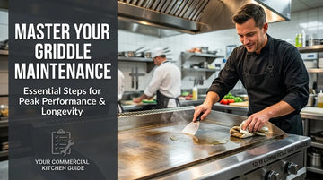 How to Maintain Your 12x15 Commercial Gas Griddle for Peak Performance
