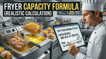 How to Calculate the Exact Deep Fryer Capacity Your Fast Food Setup Needs