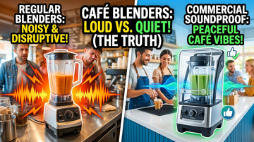Regular Blenders vs. Commercial Soundproof Blenders: Creating a Peaceful Café Experience