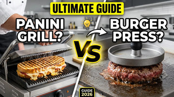 How to Choose the Best Commercial Panini Grill & Burger Press for Your Café