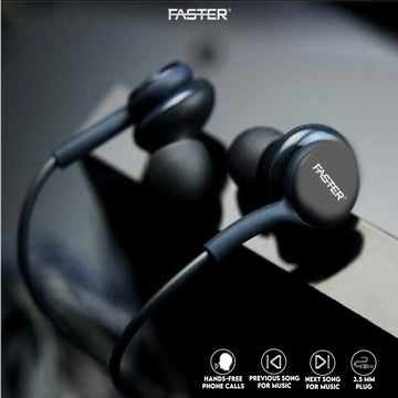 F5 Universal In-Ear Earphones with Rich Bass and Clear Sound