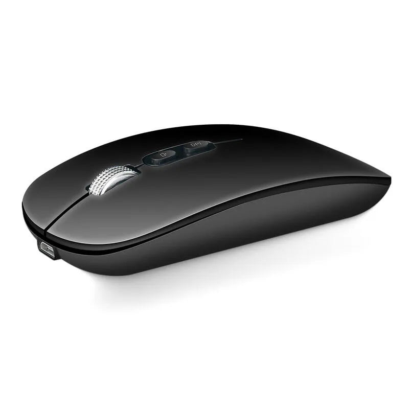 E1400 Rechargeable 2.4GHz Wireless Silent Mouse with Adjustable DPI