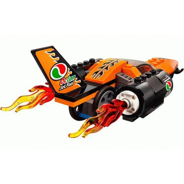 87-Piece Racing Car Construction Building Block Set Compatible with LEGO