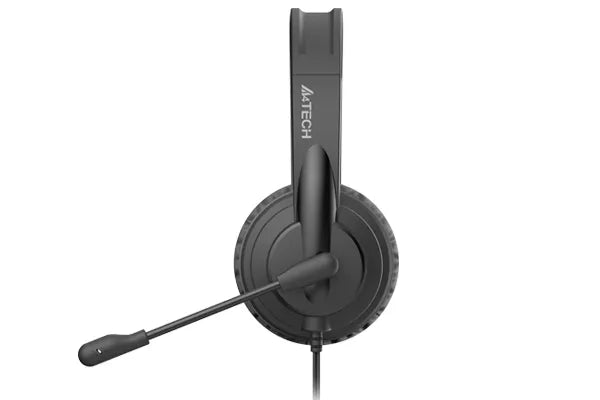 A4 Tech HS-11 Mono Black Wired Headset with Noise Cancelling Microphone