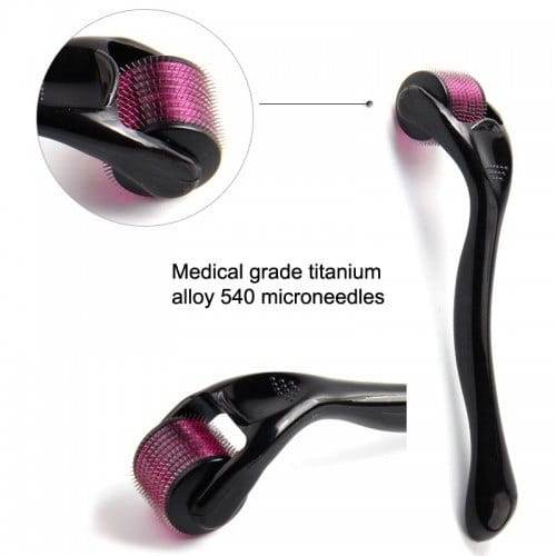 0.5mm Microneedle Derma Roller for Face, Neck & Body Skin Rejuvenation Tightening Tool - Al-Raheem Imports