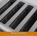 Commercial 6 Slice Stainless Steel Toaster Heavy Duty, Wide Slots, Adjustable Timer - Al-Raheem Imports
