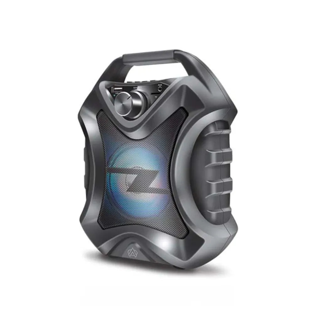 Sugar 7 Portable Bluetooth Speaker with Fusion Light Effect 5W Wireless Audio FM Radio USB TF Card Support Black