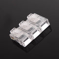 100Pcs Cat6 RJ45 UTP Gold Plated Modular Plug Transparent Network Cable Connector - Al-Raheem Imports