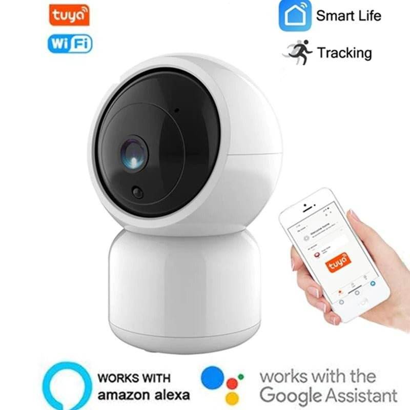 1080P HD IP Camera Smart WiFi Indoor Security CCTV Alexa Google Monitor - Al-Raheem Imports