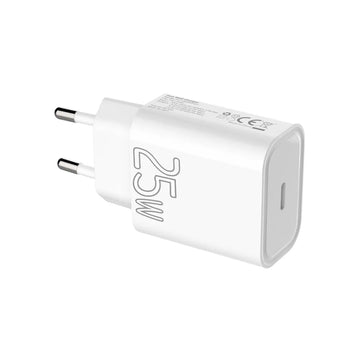 PD-25 25W Type-C Fast Wall Charger with Automatic Protection