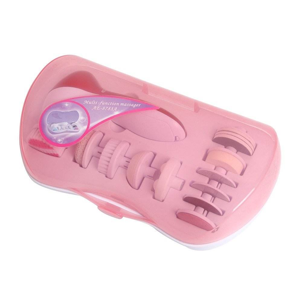 11 in 1 Electric Facial Cleansing Brush Set Waterproof Face Foot Hand Cleaning Machine with Multiple Attachments - Al-Raheem Imports