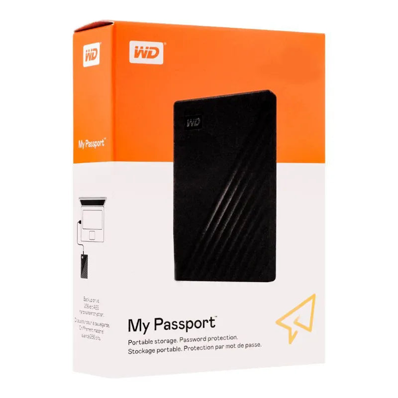 Western Digital My Passport 1TB and 2TB External Portable Hard Drive USB 3.0