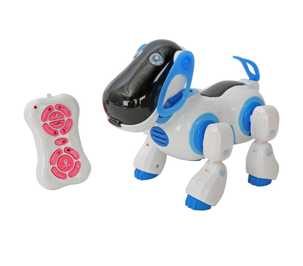 IR RC Storytelling Sing Dance Walking Talking Dialogue Robot Smart Dog Pet Toy - Al-Raheem Imports