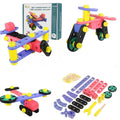 Nuts Bolts 100 Variations Aircraft Assemble Educational Kids Toy with 55 Pieces for DIY Construction - Al-Raheem Imports