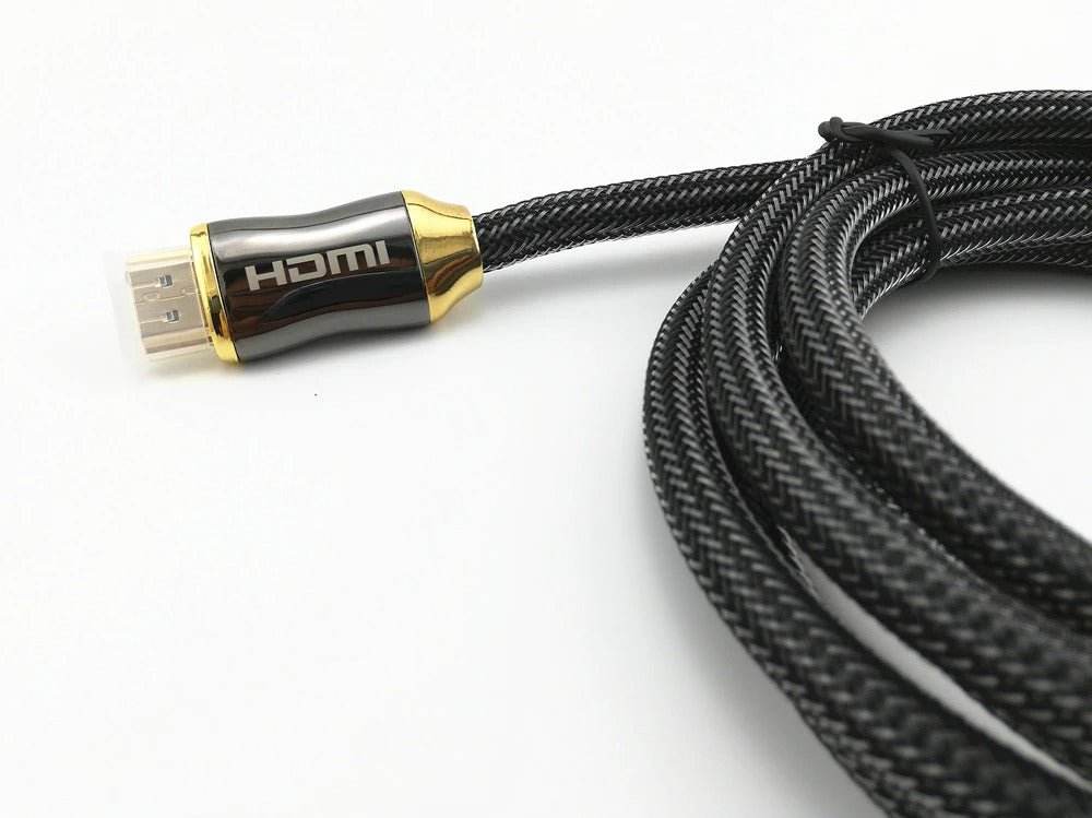 1.5m HDMI Cable 2.0 Zinc Alloy 24k Gold Plated 4K 1080P Universal Cord - Al-Raheem Imports