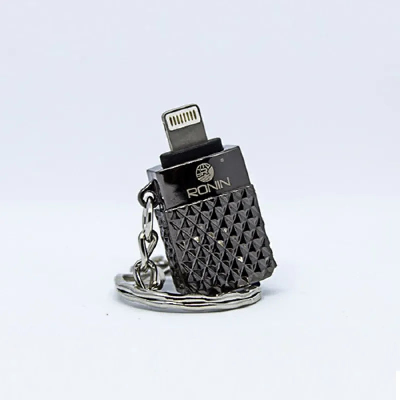 R 222 Lightning to USB OTG Adapter Plug Play Connector for iPhone iPad iOS 13 and Above Grey