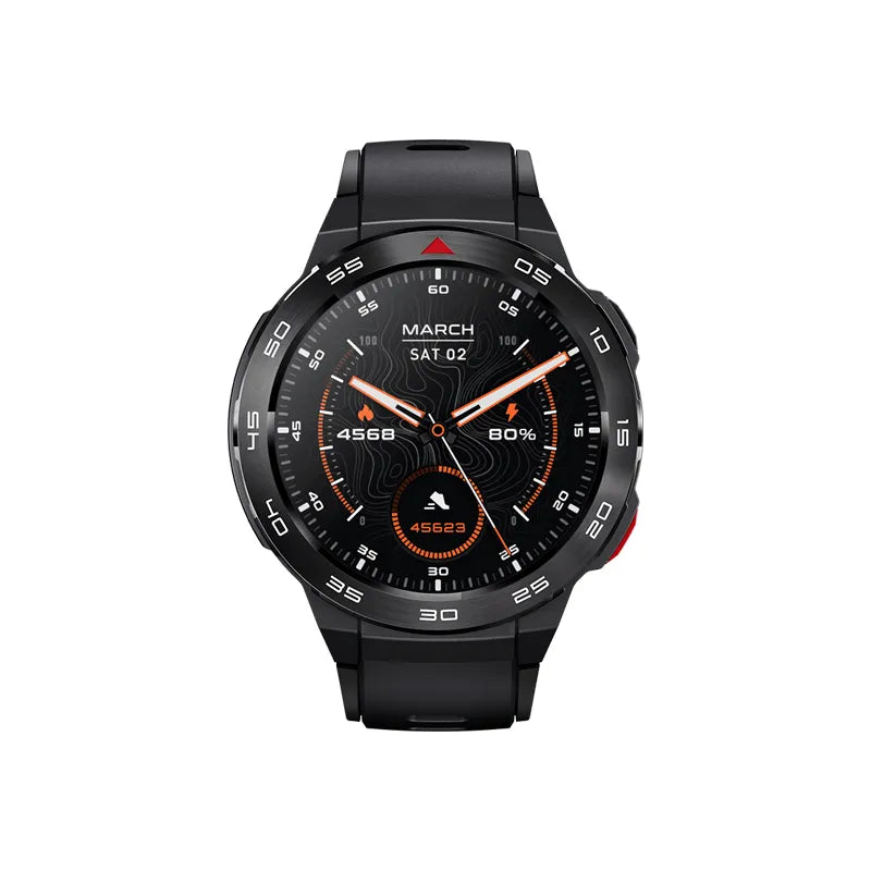 Mibro GS Pro Dual-Core 1.43 Inch AMOLED GPS Smartwatch with Dual Straps