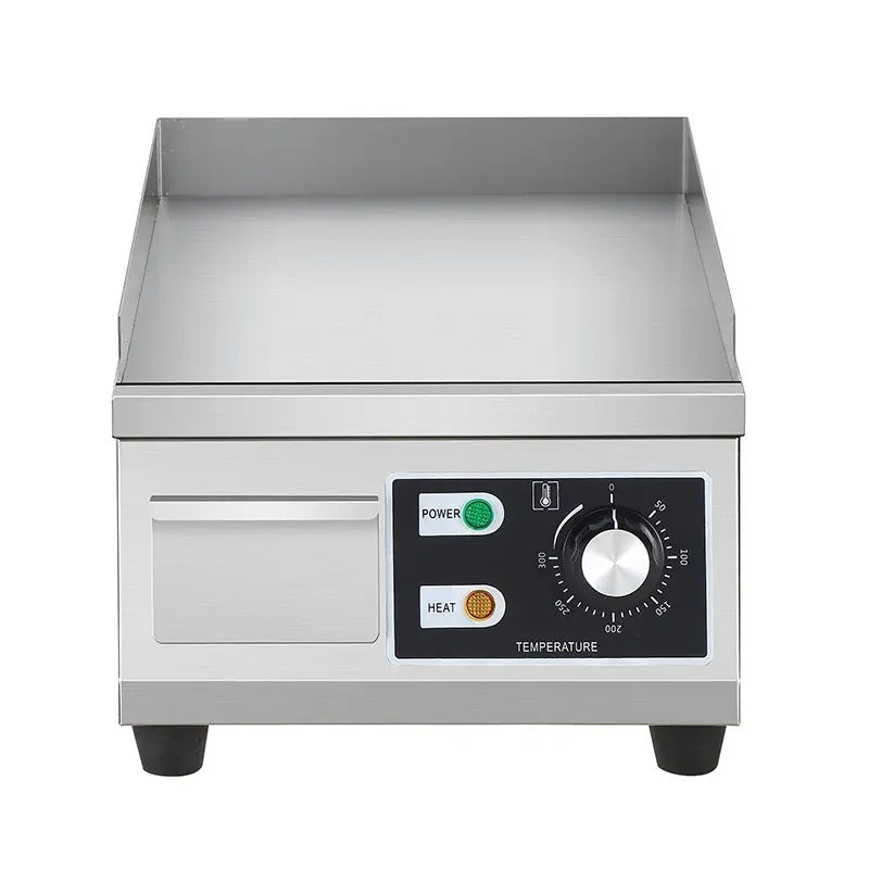 Electric Commercial Hot Plate Flat Griddle Temperature Control