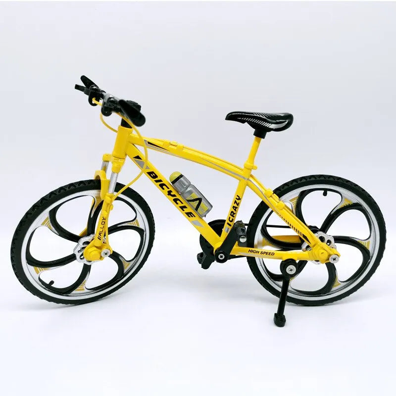 Mini Alloy BMX Bicycle Toy Foldable Mountain Bike Model