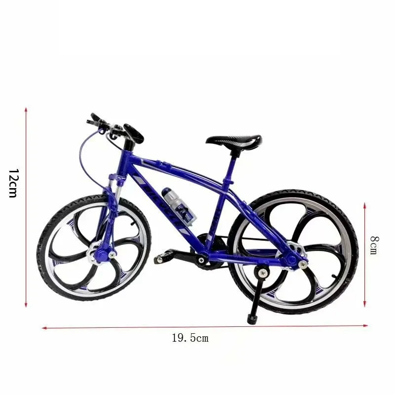Mini Alloy BMX Bicycle Toy Foldable Mountain Bike Model