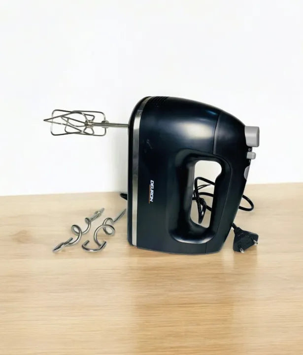 Original Deuron Electric Hand Mixer 300 Watt 2 in 1 Hand Beater Egg Mixer with Turbo Function and Stainless Steel Attachments