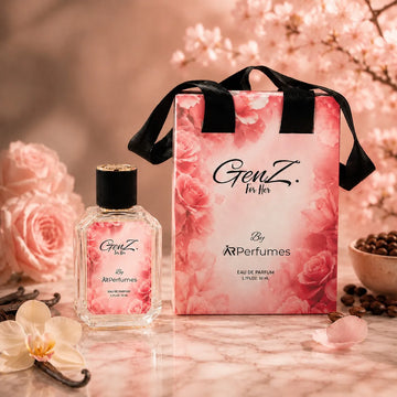 Gen Z For Her Premium Long Lasting Eau De Parfum Coffee Vanilla Floral Fragrance for Women | 50ml