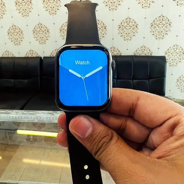 Microwear W17 Series 7 Smartwatch 1.9 Inch HD Infinite Screen Bluetooth Call Custom Dial Fitness Tracker Black