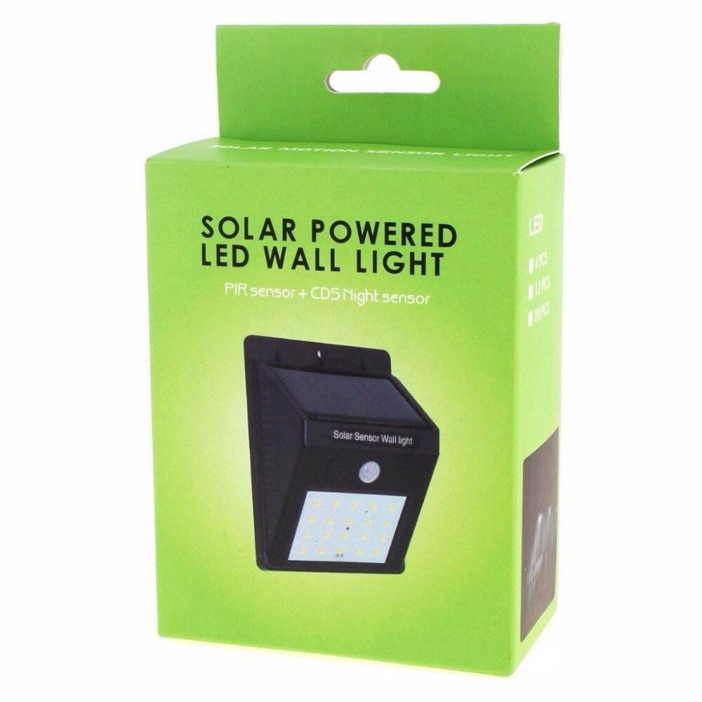 20 LED Solar Motion Sensor Wall Light Waterproof for Outdoor Garden - Al-Raheem Imports