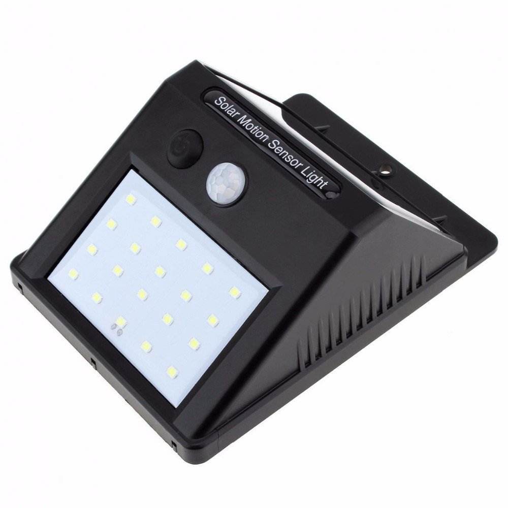 20 LED Solar Motion Sensor Wall Light Waterproof for Outdoor Garden - Al-Raheem Imports