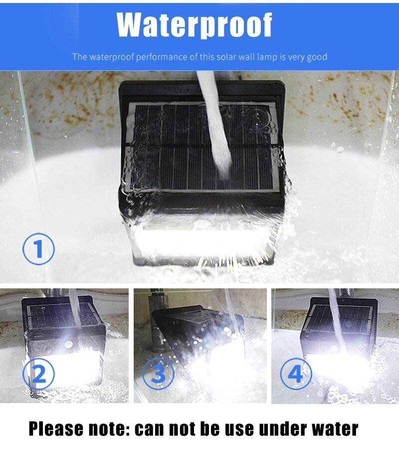 20 LED Solar Motion Sensor Wall Light Waterproof for Outdoor Garden - Al-Raheem Imports