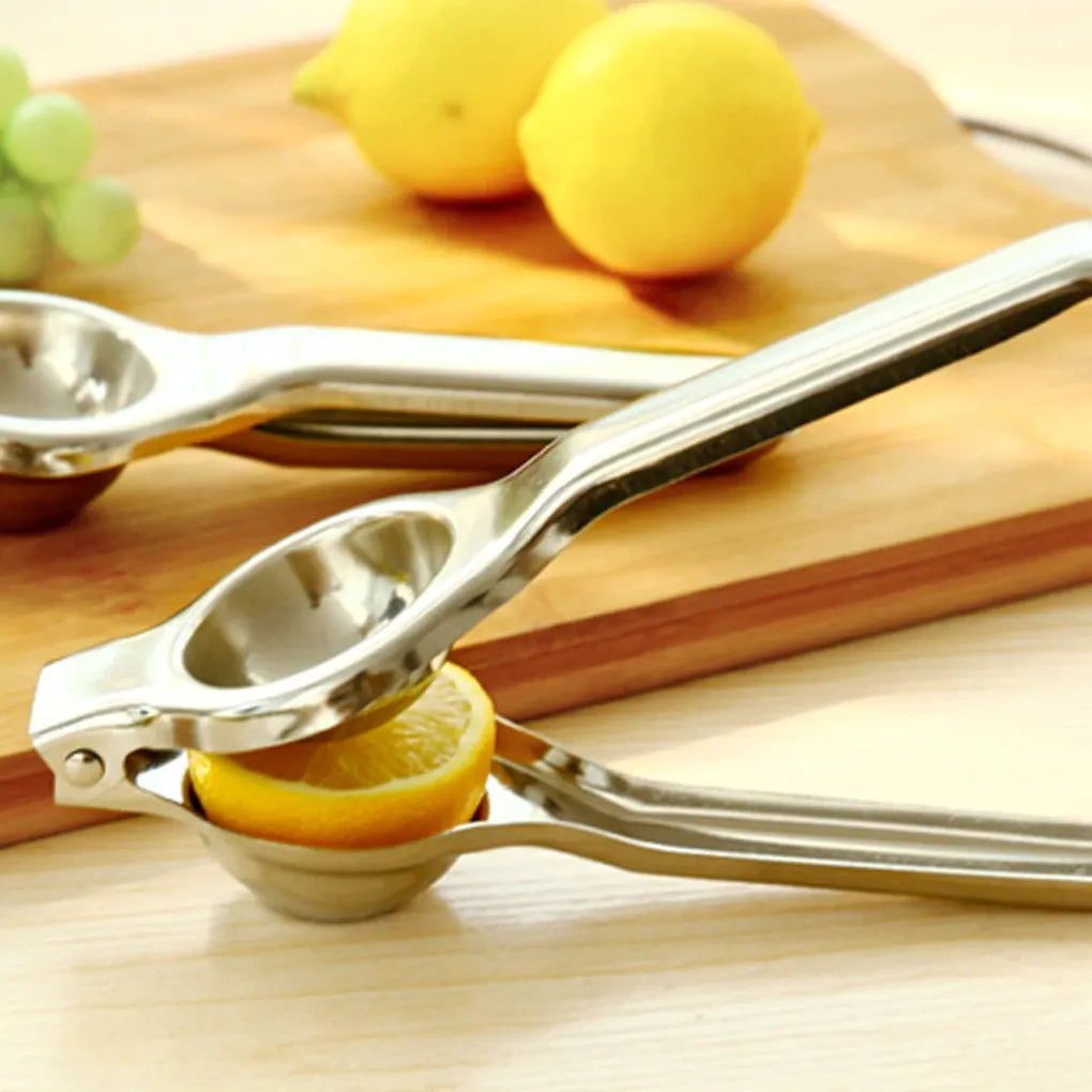 Stainless Steel Hand Press Lemon Squeezer Lime Citrus Juicer Manual Kitchen Tool 20cm