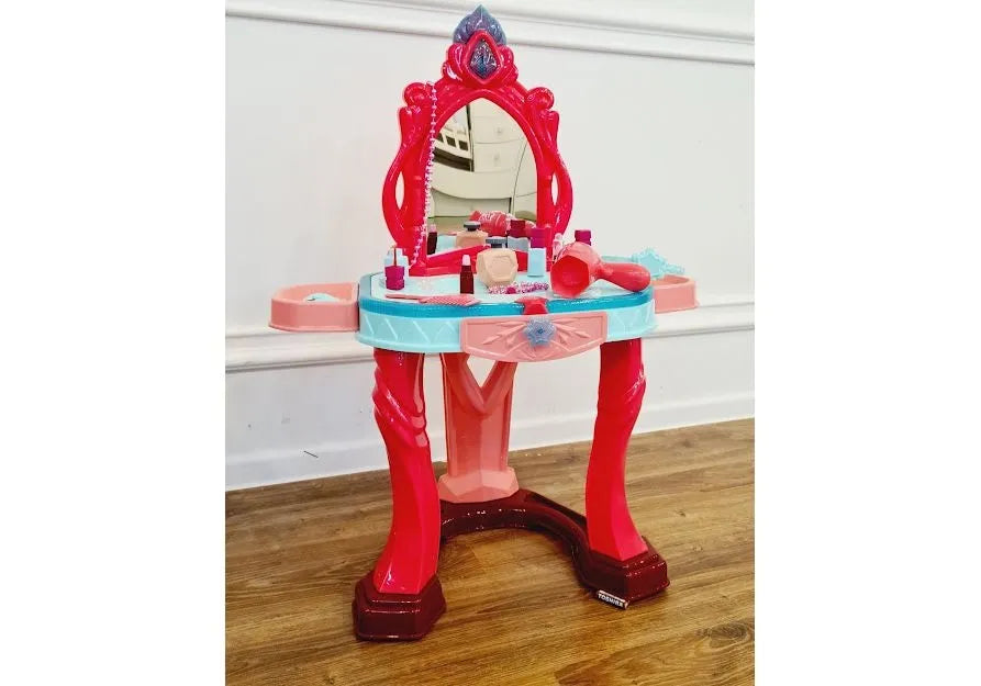 Beauty Angel Vanity Mirror Dressing Table with Light and Makeup Accessories for Girls