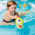 Children's Paddling Pool With Slide Crocodile Inflatable Swimming Pool 2.03m×1.73m×89cm - Al-Raheem Imports