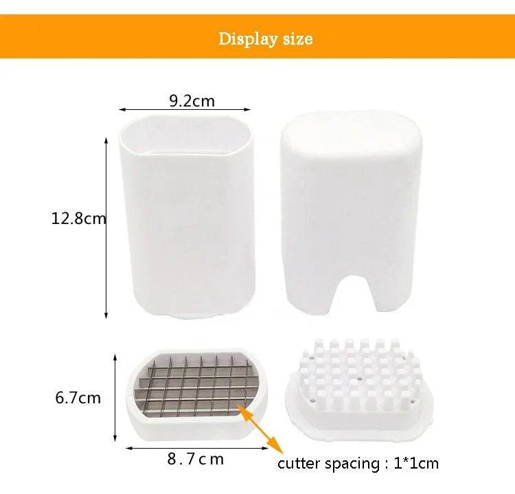 One Step Stainless Steel Cutting Tool For French Fries - Al-Raheem Imports