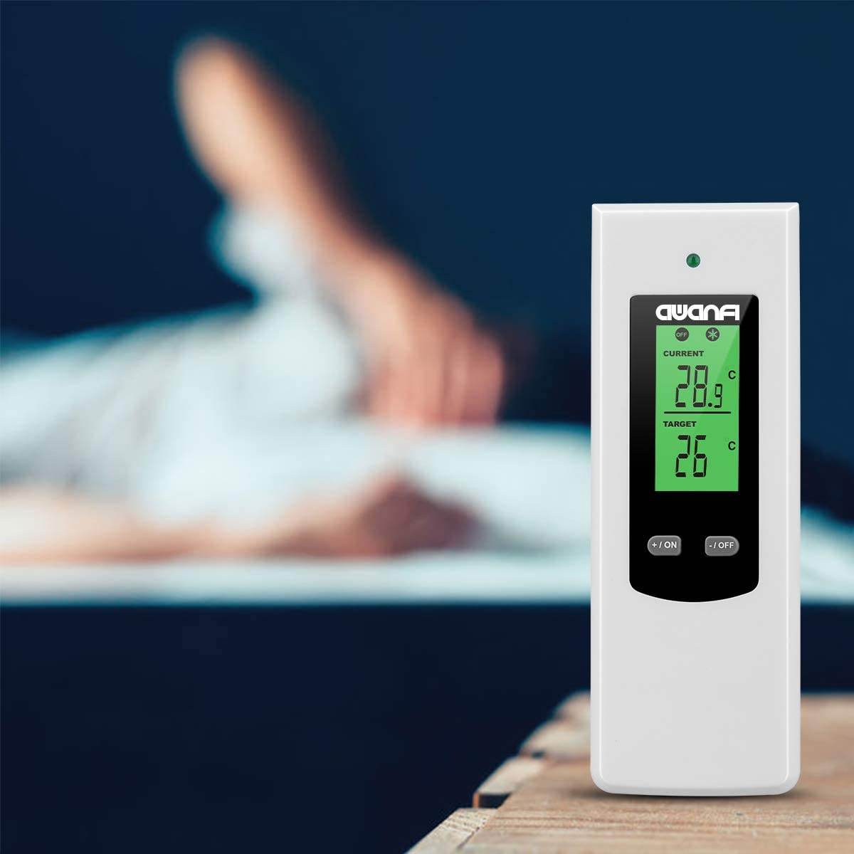 AWANFI Wireless Room Thermostat with Remote Control for Electric Heating and Air Conditioning - Al-Raheem Imports