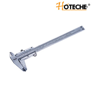Hoteche 5 Inch 120mm Chrome Plated Vernier Caliper High Carbon Steel Silver