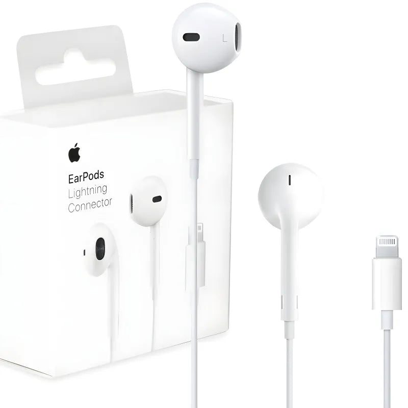 Apple EarPods A1748 Lightning Connector In-Ear Headphones with Mic Volume Control Sweat Proof