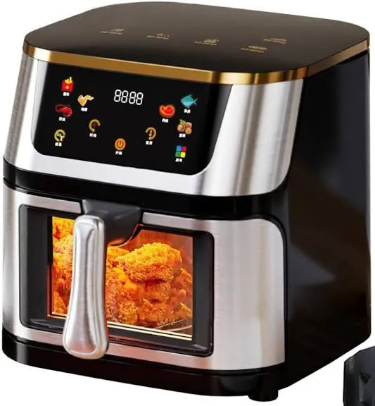 Silver Crest 12L Digital Air Fryer in 2800W powerful motor large family size oil free healthy cooking