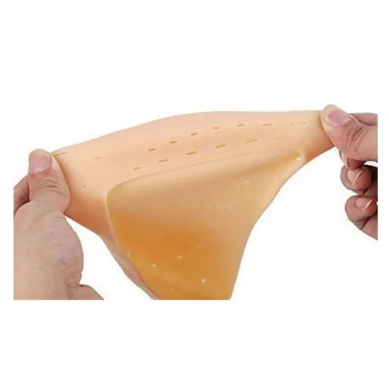 Smiling Foot Anti-Crack Full-Length Silicone Moisturizing Foot Protector Socks