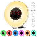 Wake Up Light Alarm Clock with FM Radio, Nature Sounds, Smart Snooze Functions, and USB Charger - Al-Raheem Imports