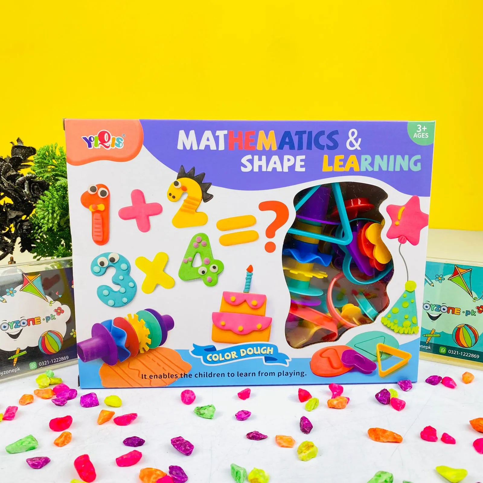 Mathematics and Shape Learning Educational Toy for Kids 2+