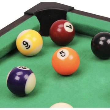 27-Inch Mini Table Top Pool Billiard Snooker Game Set for Kids & Family