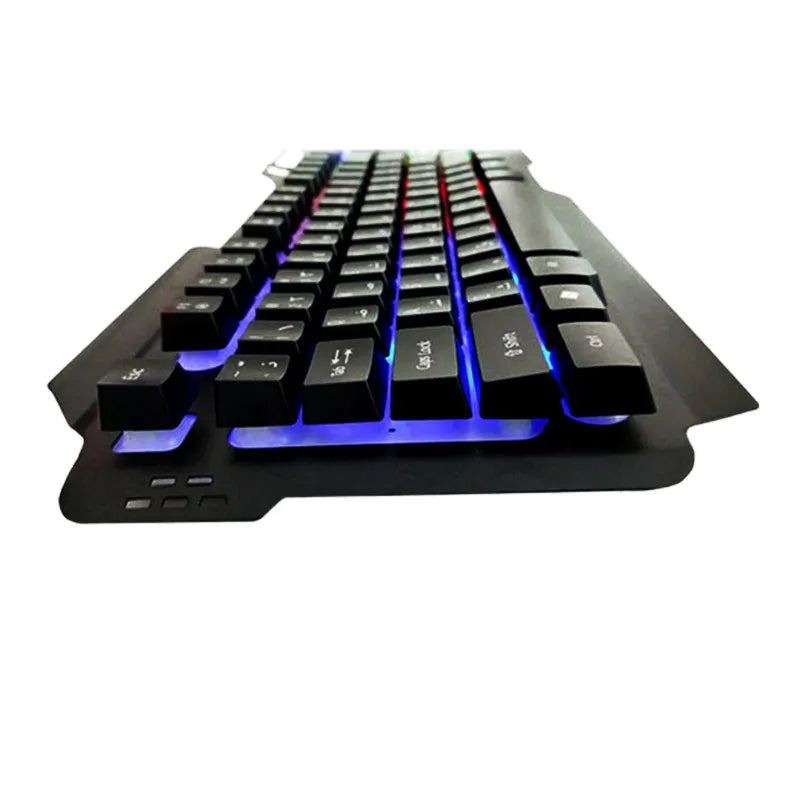 Jertech K909 Wired RGB Gaming Keyboard with Mechanical Switches and Chroma Lighting