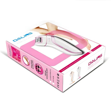 DALING DL 6015 Electric Rechargeable Epilator For Women Professional Hair Removal System with Dual Speed Control