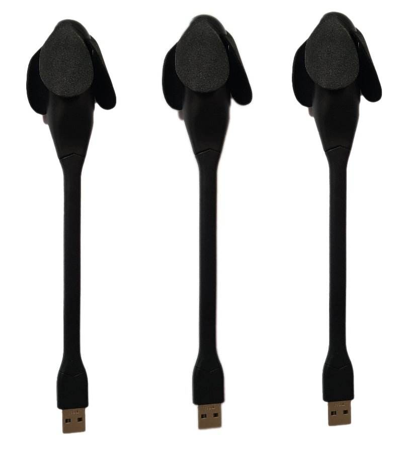 3 Pcs Mini USB Fan Portable 5V Power Supply Fan for Laptop, Power Bank & PC - Al-Raheem Imports